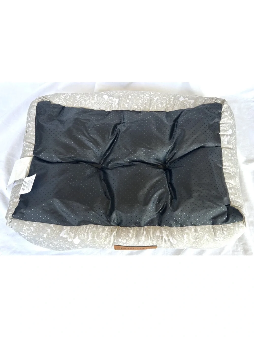 Cozy Cuddler Plush Small Pet Bed